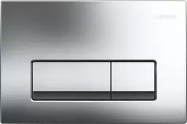 WC klavišas Geberit, Delta 51, blizgus chromas