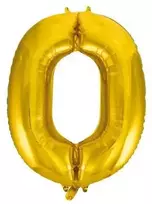 Globos Europe Bv Folijos balionas auksinis 0,86 cm