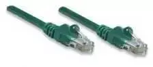 INTELLINET UTP LAN cable, patch, 0.5m, žalias, 2xRJ45, 329477, 325912, 318167