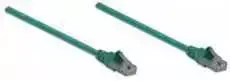 INTELLINET UTP LAN Cat6, cable, patch, 0.5m, žalias, 342469