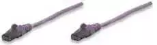 INTELLINET Network Cable, Cat6, UTP RJ-45 Male / RJ-45 Male, 1.0 m, Violetinė, 393126
