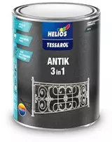 Helios TESSAROL dažai ANTIK 3in1 Antracito, Pakuotė: 0,75 L, Spalva: Antracito