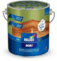 Helios Dažyvė medienai BORI GEL spalva Nr.03, Spalva: 03 - Tikmedis, Pakuotė: 0,75 L