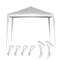 Lauko pavėsinė 3x3 m, balta
