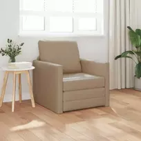 Sofa lova 60cm Kapučino Dirbtinė Oda