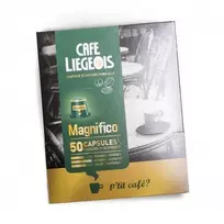 Kavos kapsulės, suderinamos su Nespresso® Charles Liégeois Magnifico, 50 vnt.