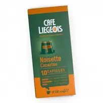 Kavos kapsulės, suderinamos su Nespresso® Charles Liégeois Noisette, 10 vnt.