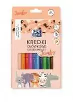 Hamelin Oxford Kids Jumbo pieštukų kreidelės 12 spalvų