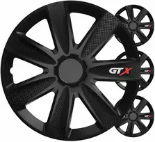Versaco Ratų gaubtai 4 vnt. GTX, Carbon juodi 17"