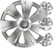 Versaco Ratų gaubtai 4 vnt. Energy, sidabriniai 16"