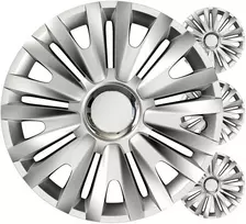 Versaco Ratų gaubtai 4 vnt. Royal, sidabriniai 15"