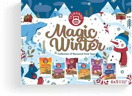 TEEKANNE TEALOUNGE System Teekanne Magic žiemos arbatos rinkinys 6x5 vokai