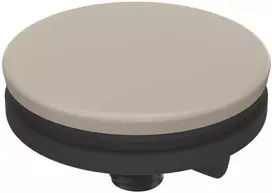 Maišytuvo/dozatoriaus angos kamštis, pilkas, sidabrinis, O 44 mm