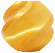 BambuLab Bambu Lab PLA Silk+ plastikas 1.75mm 1kg – rinkinyje su daugkartine rite – Gold