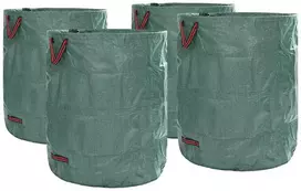 Sodo atliekų maišai 4 pcs Žalia 79 x 79 x 99,5 cm