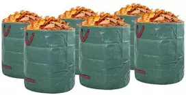 Sodo atliekų maišai 12 pcs Žalia 67 x 67 x 75,5 cm