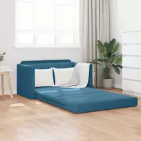 Sofa lova Mėlyna 124 x 71 x 78 cm Aksomas