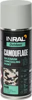 Aerozoliniai dažai INRAL CAMOUFLAGE agato pilka RAL7038 matinė 400 ml. 2684003