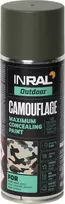Aerozoliniai dažai INRAL CAMOUFLAGE bronzinė žalia matinė RAL6031 400 ml. 2684002