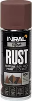 Aerozoliniai dažai INRAL RUST rūdžių ruda imitacinė matinė 400 ml. 2682010