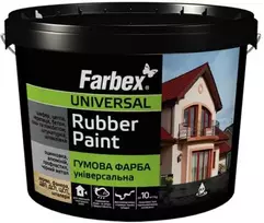Dažai gumos pagrindu FARBEX FARBA GUMOVA grafitas 1,2kg.