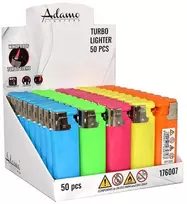 Adamo žiebtuvėlis Neon 176007 Piezo 50vnt