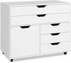 Promotions Mobilus komodas, 77,5x40x64 cm, baltas
