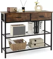 Promotions Konsolinis stalas, 100x30x81,5 cm, Rudas