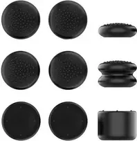 iPega SW2026B Thumb Grips JoyCon Controller for Nintendo Switch 2 6pcs juodos spalvos