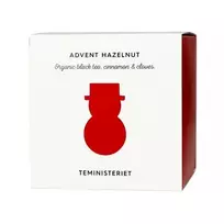 Loose juodas tea Advent Hazelnut 100g - Teministeriet