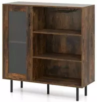 Promotions Šoninė spintelė, 95x35x98 cm, Ruda