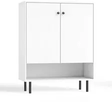 Promotions Šoninė spintelė bufetui, 75x35x95 cm, balta