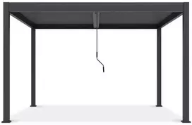 Pavėsinė Pergola ELEGANCE DUO 3.6x4, Anthracite