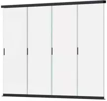 Stumdoma stiklinė sienelė pavėsinėms Pergola ELEGANCE/DELUXE/FUSION 3.6 m, Anthracite