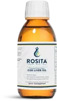 Rosita EVCLO ypač tyras menkių kepenėlių aliejus, 150 ml.