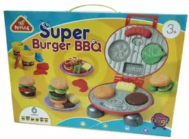 None Nežinomas Žaislinis modelino rinkinys 9005 burger bbq