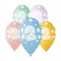 Viborg Ballon As Skaičių balionai 2 metams, 5 vnt.