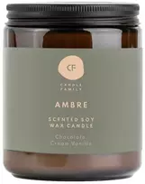 Candle Family Kvepianti sojų vaško žvakė 'Ambre'