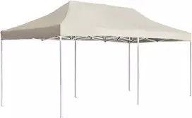Kupolo palapinė Oranžinė 290 x 290 x 251 cm audinys