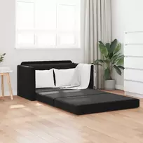 Sofa lova Juoda 124 x 71 x 78 cm Aksomas