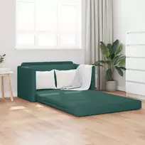 Sofa lova 110cm Tamsiai žalia audinys