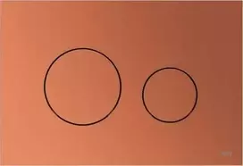 „TECEloop“ tualeto nuleidimo mygtukas, plastikinis, raudonos bronzos spalvos, 9240937