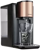 Dozownik Karšto vandens dozatorius, temperatūros reguliavimas 45–100 °C, juodas su rožinio aukso spalvos, 2,2 l, Klausberg, kb-7879