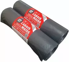 Labais Maiss Šiukšlių maišai Ypač tvirti 250L 60 mikronų (5 vnt.)