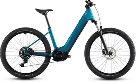 Elektrinis dviratis Cube Reaction Hybrid Performance 600 Easy Entry 27.5 electricblue'n'dazzle 2026-L (Dydis: L)
