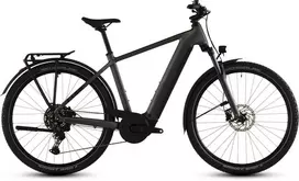 Elektrinis dviratis Cube Nuride Hybrid Performance 600 slabgrey'n'juodas 2026-58 cm (Dydis: 58 cm)