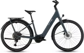 Elektrinis dviratis Cube Kathmandu Hybrid C:62 Pro 400X Easy Entry spectralblue'n'prism 2026-50 cm (Dydis: 50 cm)