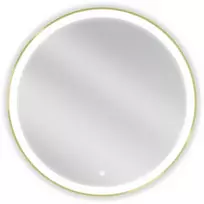 Vonios veidrodis Mexen Esso Gold su LED apšvietimu ir apsauga nuo rasojimo, 80 cm