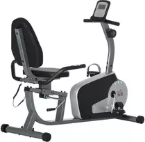 Treniruoklis su LCD ekranu, 8 pakopų reguliuojamas magnetinis pasipriešinimas, iki 110 kg, plienas ir ABS