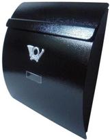 Pašto dėžutė WA1P, juoda sp., 7.5 cm x 37.5 cm x 36 cm